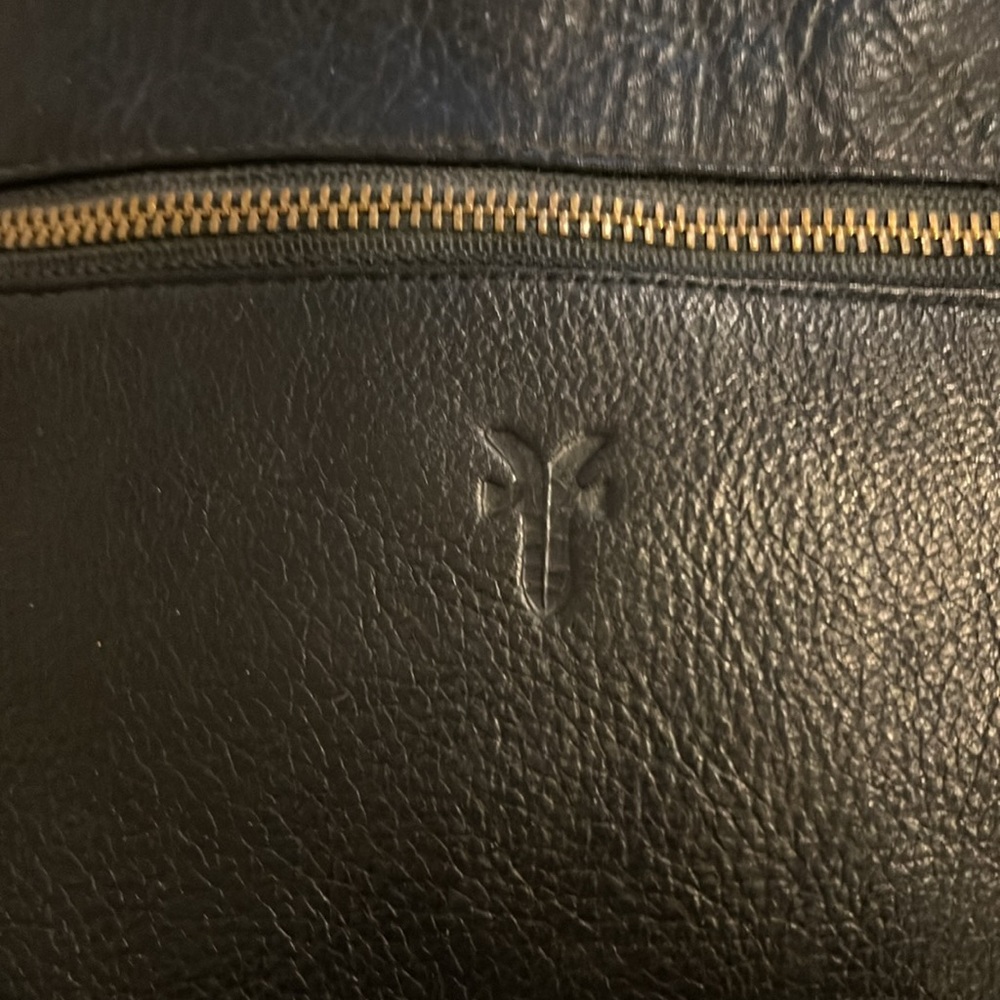 Vintage Frye black leather duffle bag - Picture 2 of 12